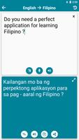 Filipino - English captura de pantalla 2