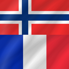 French - Norwegian ícone