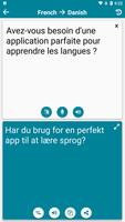 French - Danish اسکرین شاٹ 2