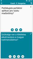 Hungarian - Czech 스크린샷 2