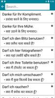 Hindi - German capture d'écran 3