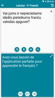 Latvian - French screenshot 2