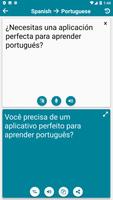 برنامه‌نما Portuguese - Spanish عکس از صفحه