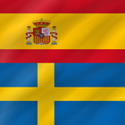 Swedish - Spanish icône