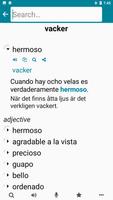Swedish - Spanish স্ক্রিনশট 1