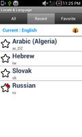 Set Locale & Language screenshot 1