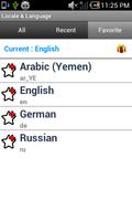 Set Locale & Language скриншот 2