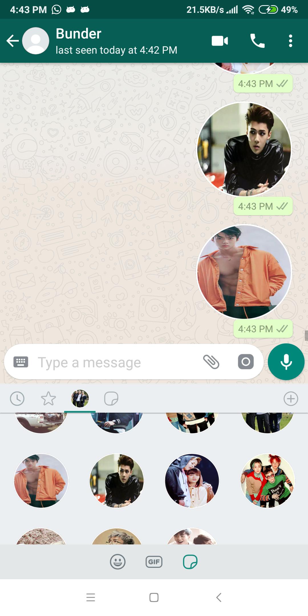 Exo Sticker For Whatsapp Wastickerapps Kpop For Android Apk