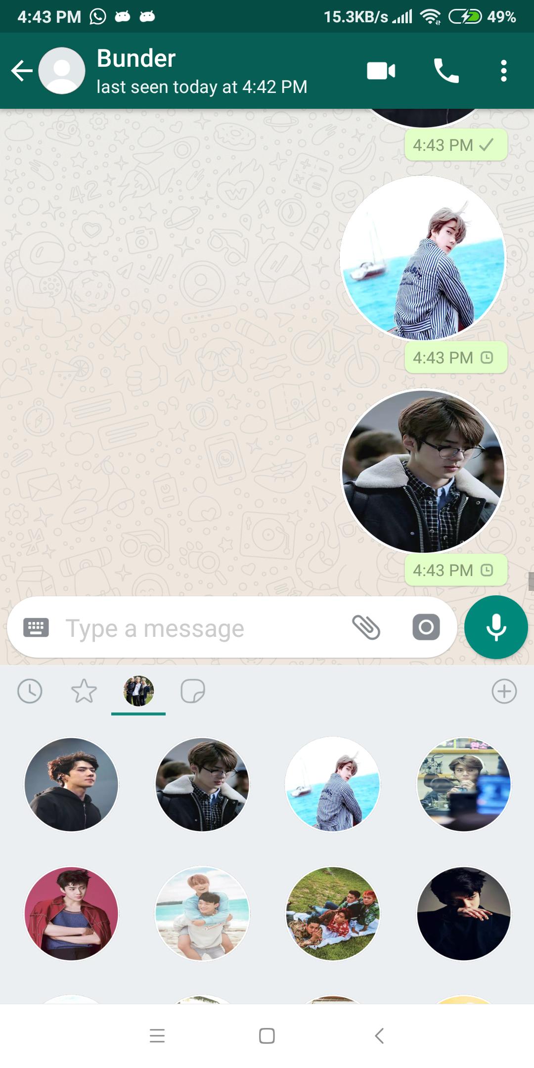 Exo Sticker For Whatsapp Wastickerapps Kpop For Android Apk