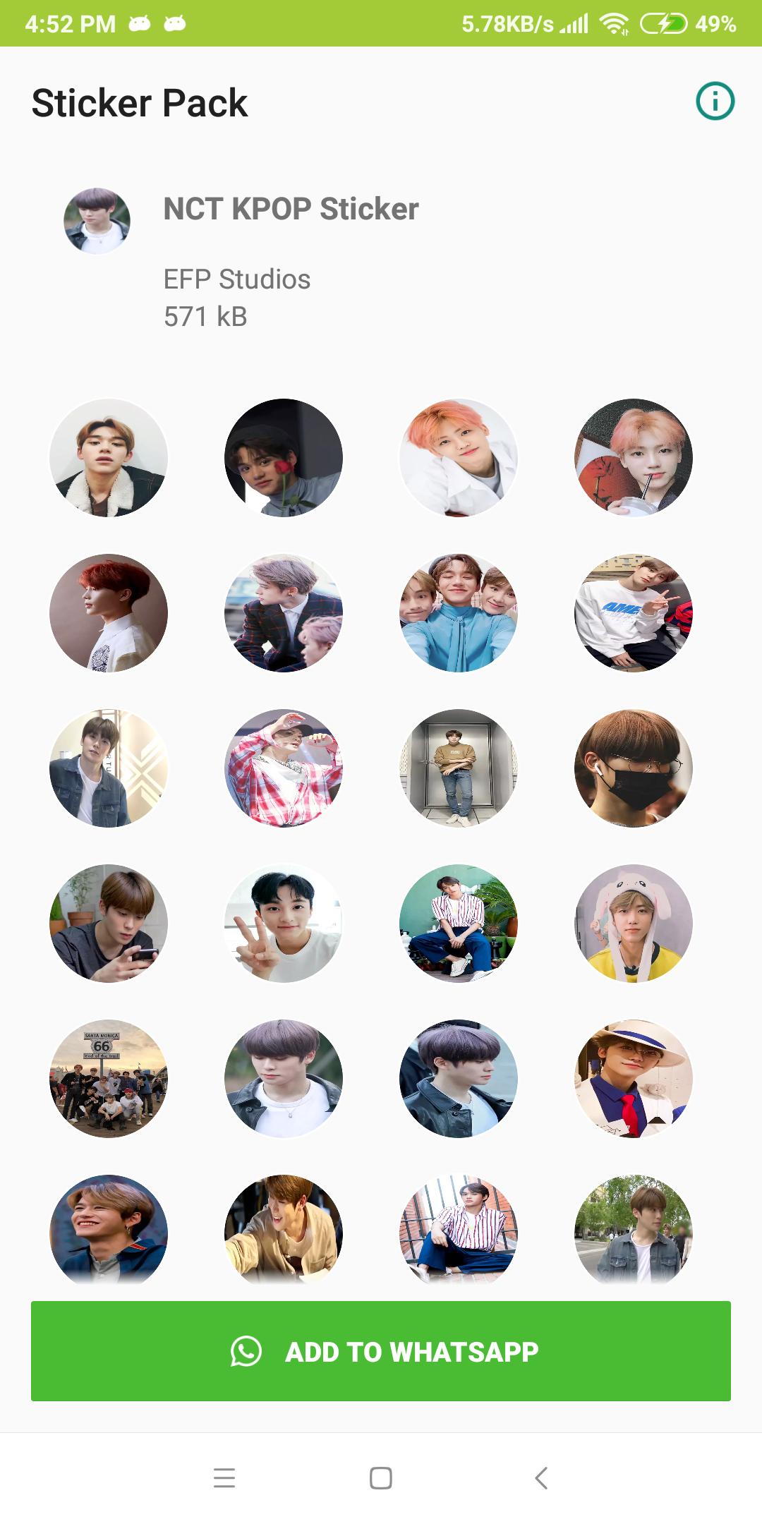 Nct Sticker For Whatsapp Wastickerapps Kpop For Android Apk