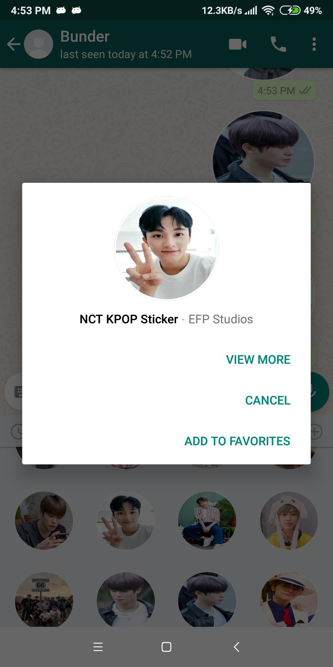 Nct Sticker For Whatsapp Wastickerapps Kpop For Android Apk