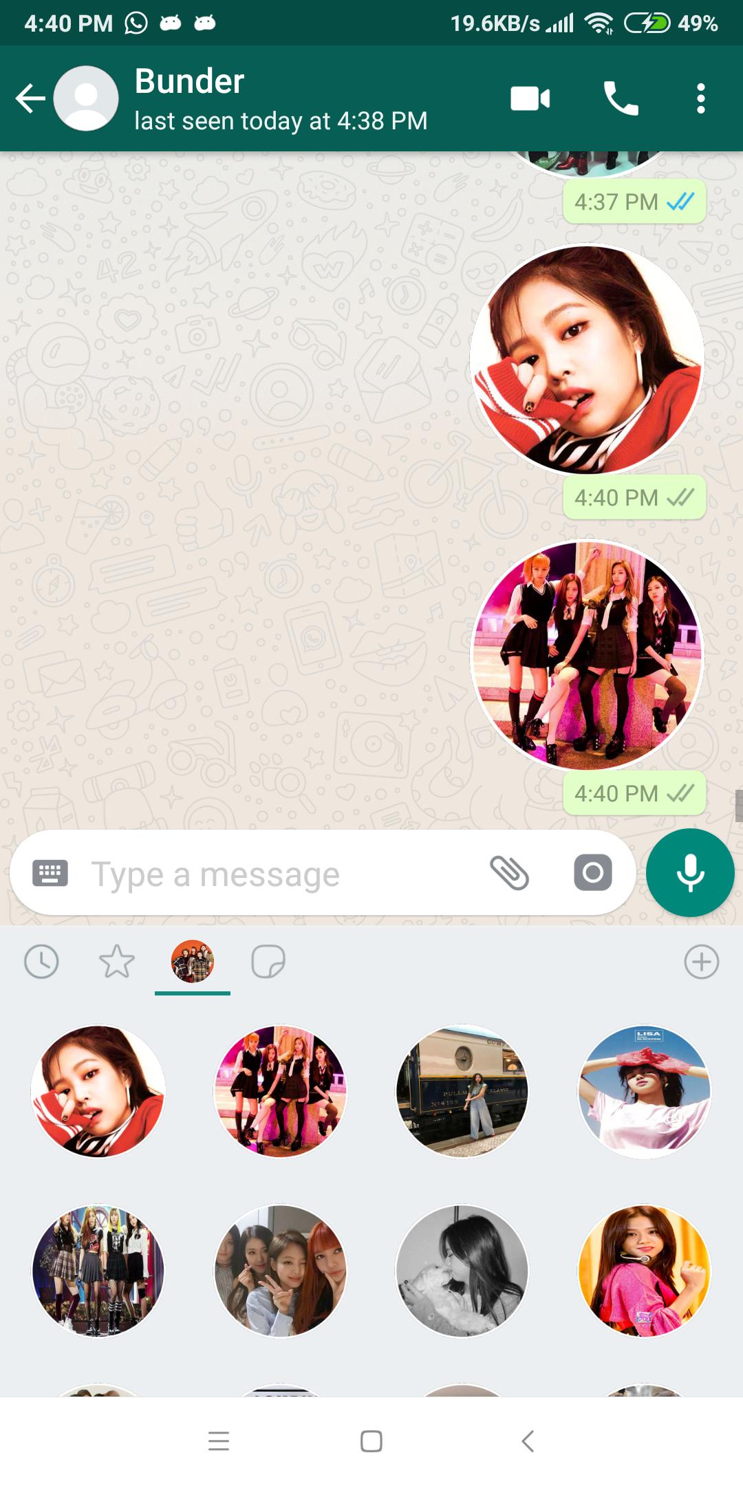 28 Daftar Sticker  Whatsapp  Blackpink  Apk Terkeren 