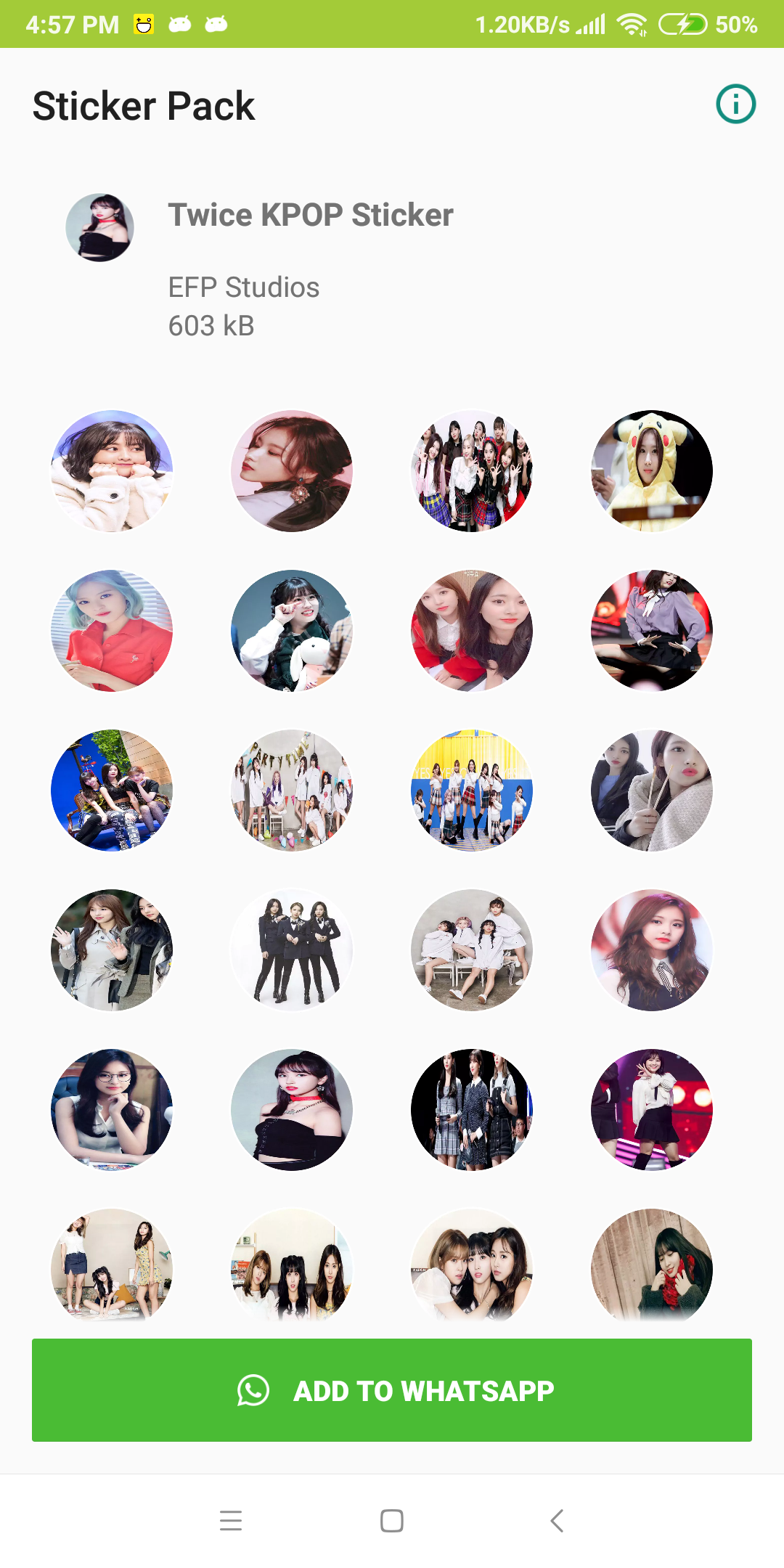 Twice Sticker For Whatsapp Wastickerapps Kpop Apk 10 Initial