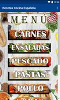 Recetas Cocina Española Poster