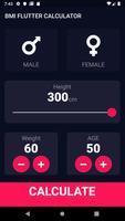 FLUTTER BMI CALCULATOR-poster