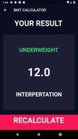 برنامه‌نما FLUTTER BMI CALCULATOR عکس از صفحه
