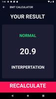 FLUTTER BMI CALCULATOR تصوير الشاشة 2