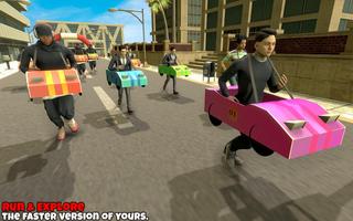 Marathon Race Simulator: Amazing 3D Running Game Affiche