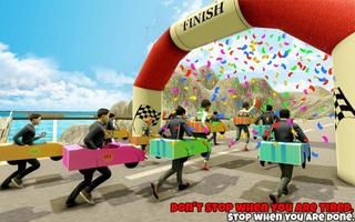 Marathon Race Simulator: Amazing 3D Running Game capture d'écran 2