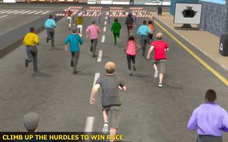 Maratona corrida simulador 3d imagem de tela 1