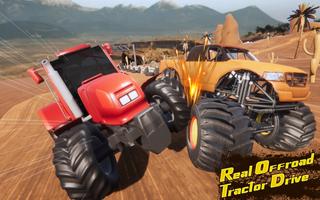Offroad Tractor Game 2021: Real Demolition Derby imagem de tela 1
