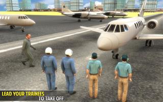 Aviation School Flight Simulator apprendre à voler Affiche