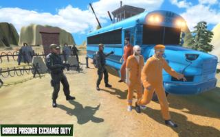 Border Prisoner Exchange: Army Bus Transport capture d'écran 1