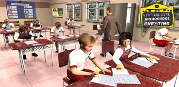 Virtual Classroom Cheating Sim: High School Games