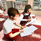 Virtual Classroom Cheating Sim: High School Games 아이콘