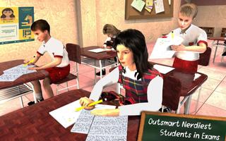 Virtual Classroom Cheating Sim: High School Games 스크린샷 2