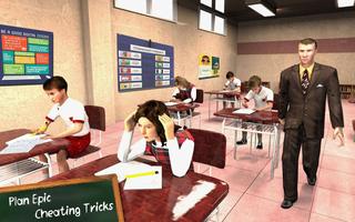 Virtual Classroom Cheating Sim: High School Games 스크린샷 3