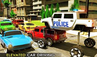 Elevated Police Car Driving Games: Smash Bandit plakat