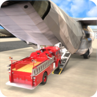 Fire Truck Transporter Cargo Plane Simulator Games biểu tượng