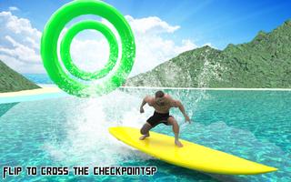 Flip Water Surfing Master Diving Simulator Games imagem de tela 1