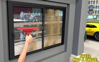 Janitor Simulator: Real Life Super Hero Clean Road โปสเตอร์