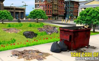 Janitor Simulator: Real Life Super Hero Clean Road ภาพหน้าจอ 3