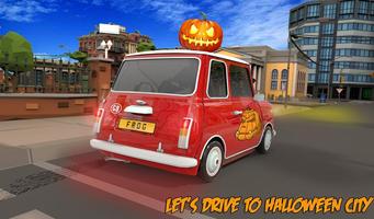 Pumpkin Delivery Boy: Halloween City Driving capture d'écran 1