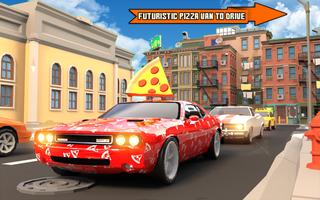 Pizza Delivery Boy: City Bike Driving Games captura de pantalla 1