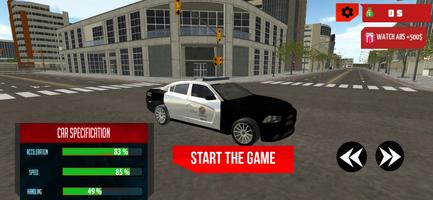 Poster Police Car Driving Simulator