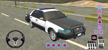 Police Car Driving Simulator ảnh chụp màn hình 1