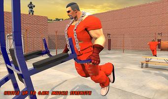 Prison Workout Gym 3D: Jail House Equipment اسکرین شاٹ 2