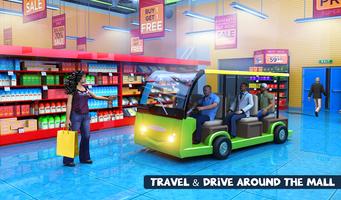 Shopping Mall City Taxi Rush Driver: Super Market screenshot 1