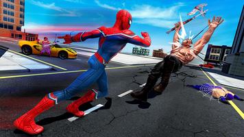 Spider Hero : Rope Hero Games Affiche