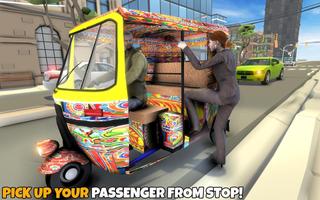 Modern Tuk Tuk Rickshaw Driving Simulator ポスター