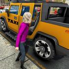 Yellow Cab City Taxi Driver: New Taxi Games آئیکن