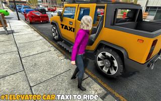 Yellow Cab City Taxi Driver: New Taxi Games ảnh chụp màn hình 1