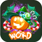 Halloween Word  connect Zeichen