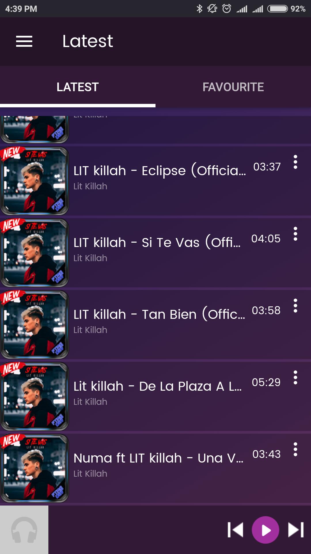 LIT killah Songs Offline - Eclipse APK voor Android Download