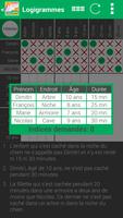 Logic Grid Puzzles in French screenshot 2