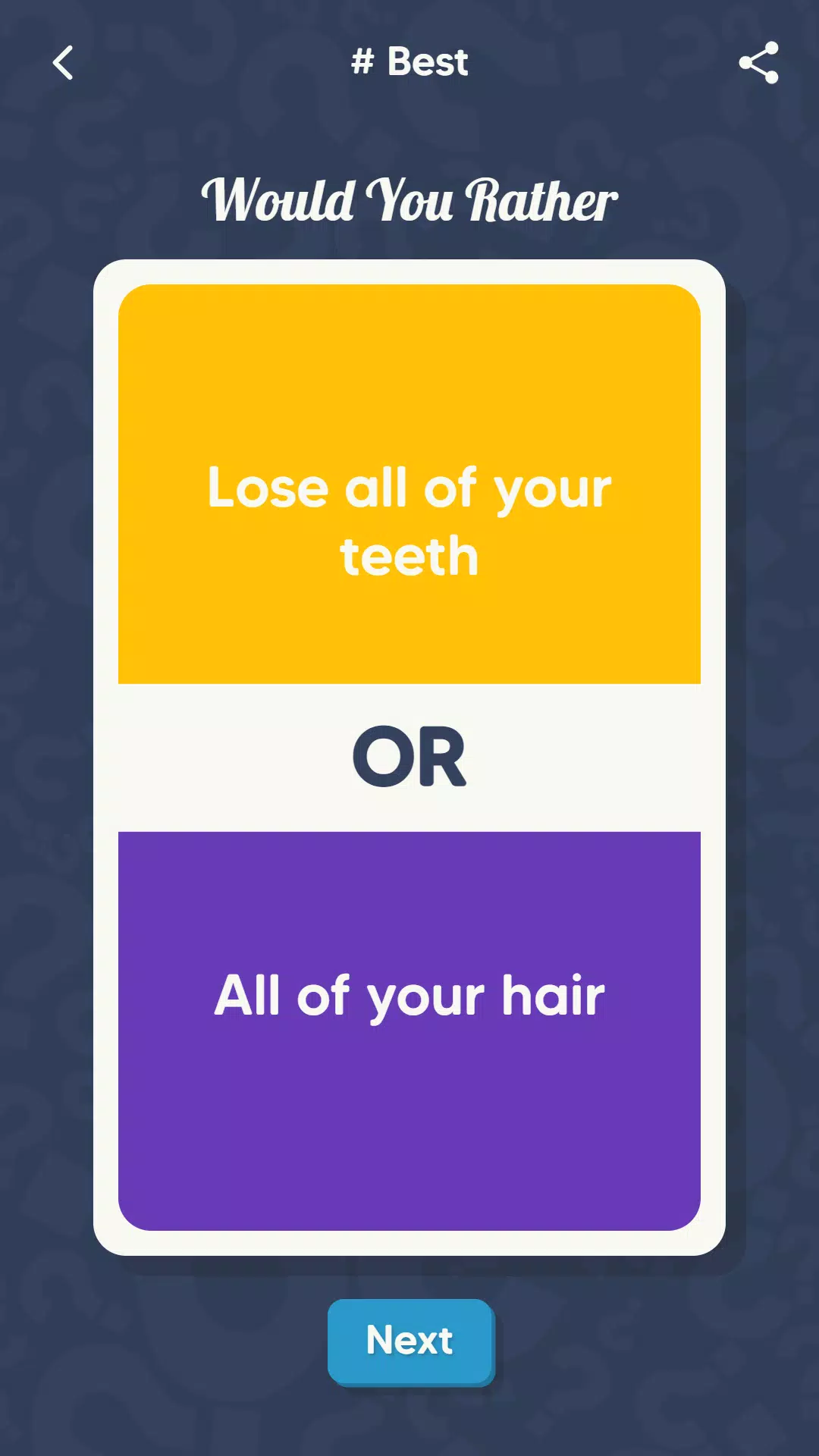 Would You Rather - Hardest choices ever - APK Download for Android